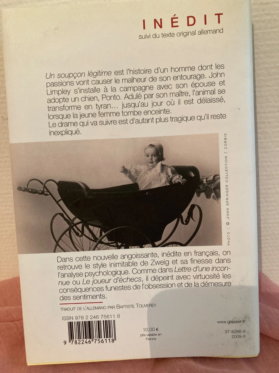 Stefan Zweig « Una sospecha legítima » (bilingüe francés/alemán) – photo 2